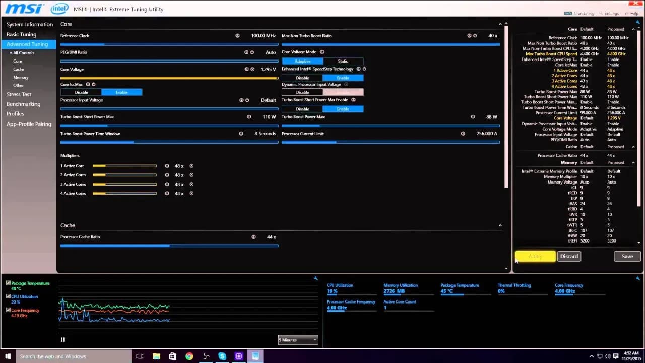 Jak podkręcić procesor Intel z Intel Extreme Tuning Utility bez ryzyka